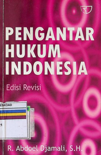Pengantar Hukum Indonesia